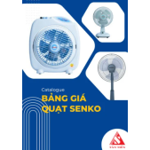Bảng giá quạt SENKO 2024 (Mới nhất+ Kèm chiết khấu tốt)