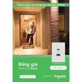 Bảng giá ổ cắm công tắc Scheneider 2024 ( Bảng mới nhất+đầy đủ)