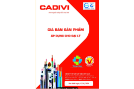 Bảng giá dây cáp điện CADIVI 2024 (mới nhất + chiết khấu cao)