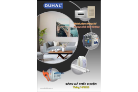 Bảng giá thiết bị điện DUHAL 2024 (Bảng mới nhất+ đầy đủ)