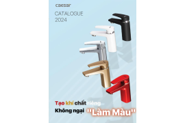 Bảng giá thiết bị vệ sinh CAESAR 2024( Mới nhất+ kèm chiết khấu cao)