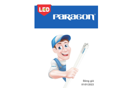 Bảng giá đèn led PARAGON 2024 ( Bảng đầy đủ+ mới nhất)