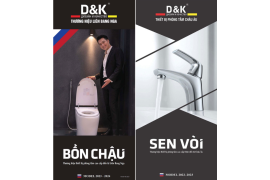 Bảng giá Thiết bị vệ sinh nhập khẩu Catalogue D&K 2024 