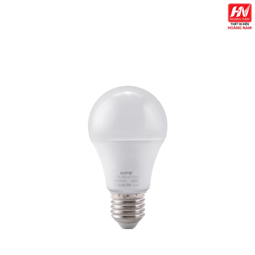 LED Bulb chống ẩm 9W ánh sáng vàng LBD3-9V