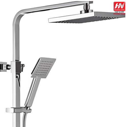 [ CHÍNH HÃNG ] Sen tắm âm tường nóng lạnh cao cấp Vòi Sen Cây Vuông Nóng Lạnh 3 Chế Độ Xả Nước Chống Bám Cặn Canxi