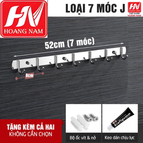 [CHÍNH HÃNG] Móc Dán Tường Treo Quần Áo Inox 304 Cao Cấp  - Keo 3M Siêu Dính - Treo Quần Áo, Khăn, Dụng Cụ Bếp, Đồ Nhà Tắm Treo Tường