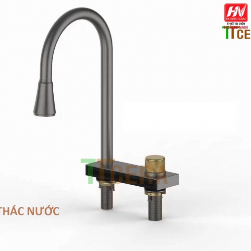 [CHÍNH HÃNG] Chậu Rửa Chén INOX 304 dồng thau nguyên khối Tặng thớt và 2 khay nhôm loại xịn chỉnh nhiều chế dộ
