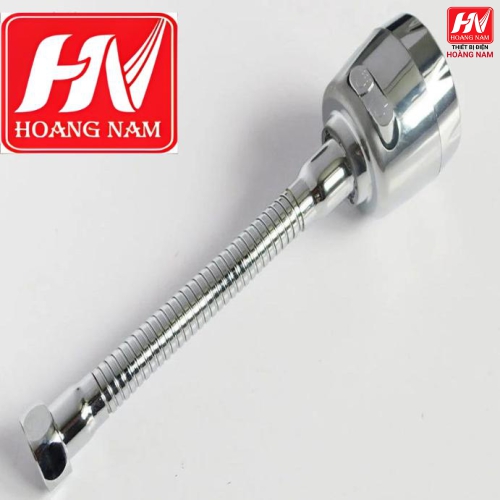 [CHÍNH HÃNG] Đầu vòi tăng áp Inox cần lò xo chất lượng cao xoay 180