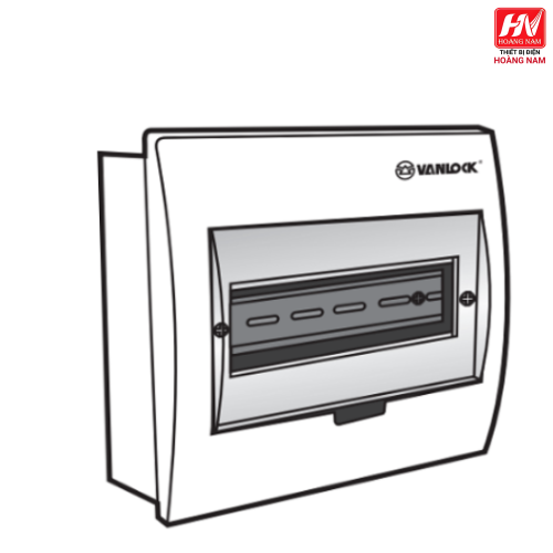 Tủ điện âm tường E4FC2/4L